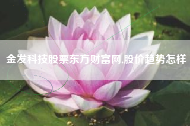 金发科技股票东方财富网,股价趋势怎样