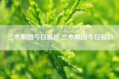 三木集团今日股价,三木集团今日股价