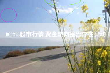 002275股市行情,资金流向是否存在异动