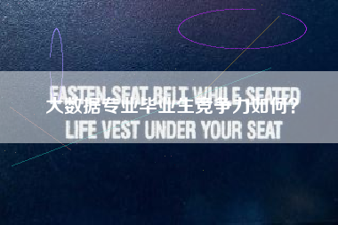 大数据专业毕业生竞争力如何？