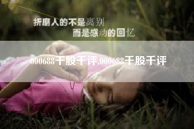 000688千股千评,000688千股千评