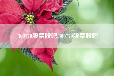 300770股票股吧,300770股票股吧