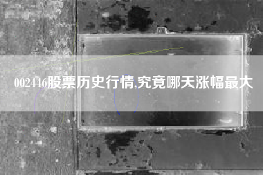 002446股票历史行情,究竟哪天涨幅最大