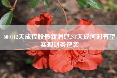 600112天成控股最新消息,ST天成何时有望实现财务逆袭