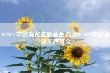 002621中欧消费主题基金,投资002621中欧消费主题基金