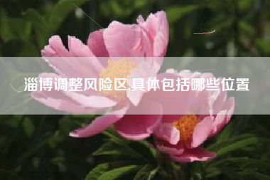 淄博调整风险区,具体包括哪些位置