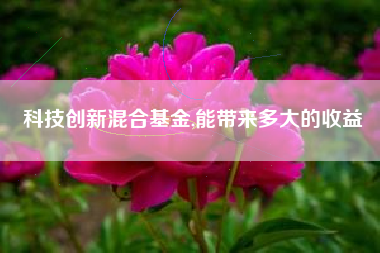 科技创新混合基金,能带来多大的收益