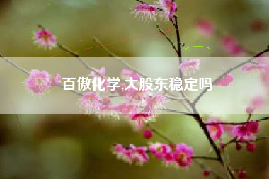 百傲化学,大股东稳定吗