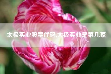 太极实业股票代码,太极实业是第几家