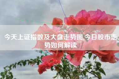 今天上证指数及大盘走势图,今日股市走势如何解读