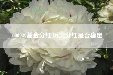 000939基金分红,历史分红是否稳定