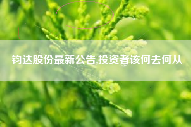 钧达股份最新公告,投资者该何去何从