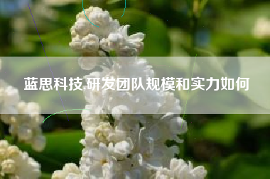 蓝思科技,研发团队规模和实力如何