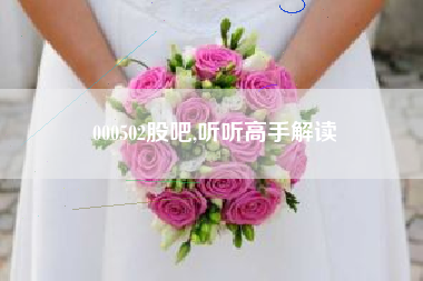 000502股吧,听听高手解读