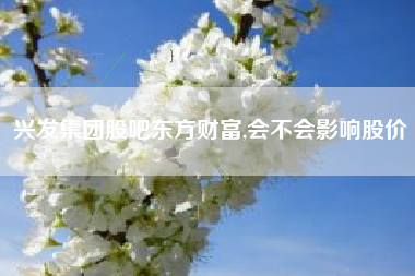 兴发集团股吧东方财富,会不会影响股价