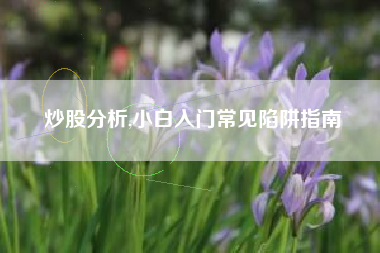 炒股分析,小白入门常见陷阱指南