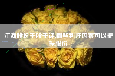 江海股份千股千评,哪些利好因素可以提振股价