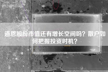 道恩股份市值还有增长空间吗？散户如何把握投资时机？