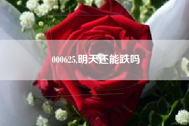 000625,明天还能跌吗