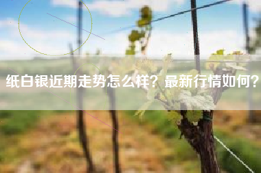 纸白银近期走势怎么样？最新行情如何？
