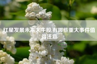 红星发展未来大牛股,有哪些重大事件值得注意