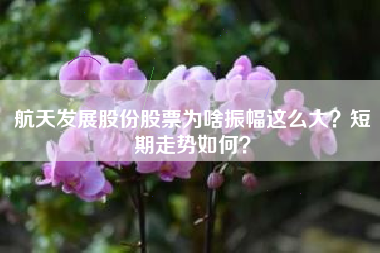 航天发展股份股票为啥振幅这么大？短期走势如何？