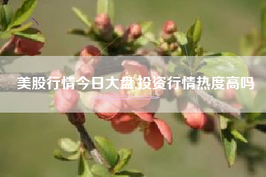 美股行情今日大盘,投资行情热度高吗