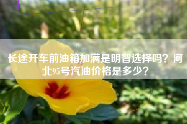 长途开车前油箱加满是明智选择吗？河北95号汽油价格是多少？