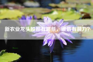 新农业龙头股都有哪些，谁最有潜力？