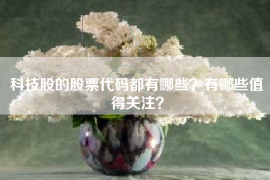 科技股的股票代码都有哪些？有哪些值得关注？