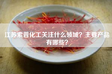 江苏索普化工关注什么领域？主要产品有哪些？