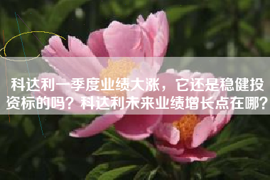 科达利一季度业绩大涨，它还是稳健投资标的吗？科达利未来业绩增长点在哪？