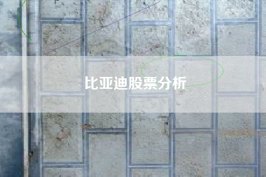 比亚迪股票分析