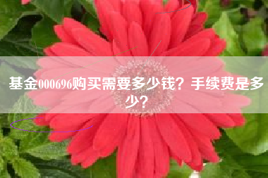 基金000696购买需要多少钱？手续费是多少？