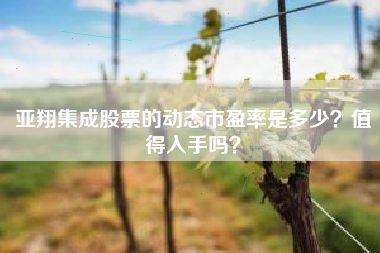 亚翔集成股票的动态市盈率是多少？值得入手吗？