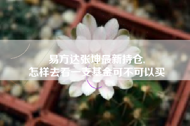 易方达张坤最新持仓,
怎样去看一支基金可不可以买