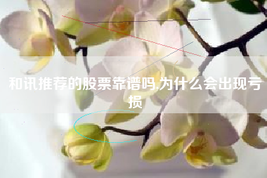 和讯推荐的股票靠谱吗,为什么会出现亏损
