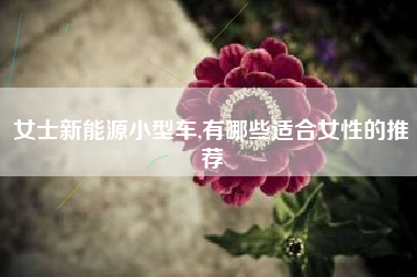 女士新能源小型车,有哪些适合女性的推荐