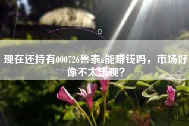 现在还持有000726鲁泰a能赚钱吗，市场好像不太乐观？