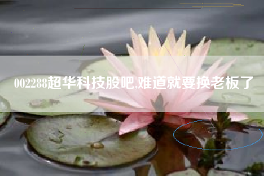 002288超华科技股吧,难道就要换老板了