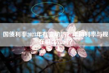 国债利率2023年有变动吗？年初利率与现在相比如何？